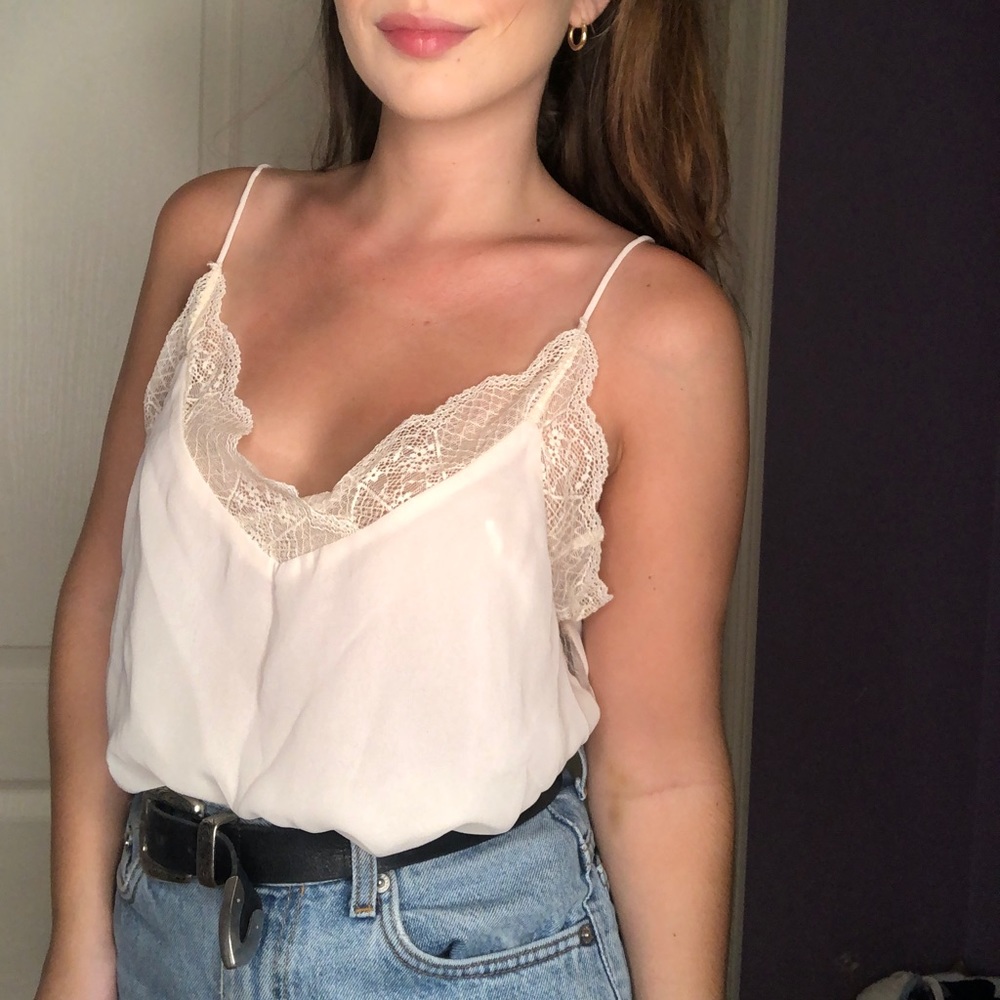 Lace detail Cami